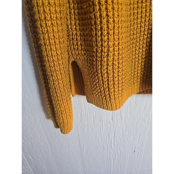 Cropped Knit Cozy Fall Sweater Womens Small Winter Grandmacore Fall Cozy - Picture 5 of 7